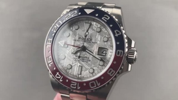 Rolex GMT-Master II "Pepsi" Meteorite Dial ref.126719BLRO