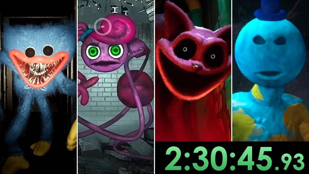 Спидран Всех Частей Poppy Playtime 1-4 (Поппи Плейтайм) смотреть онлайн