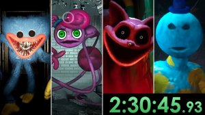 Спидран Всех Частей Poppy Playtime 1-4 (Поппи Плейтайм)