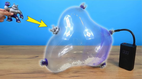 Что если бесконечно накачивать насосом Гуджитсу Эксперимент!