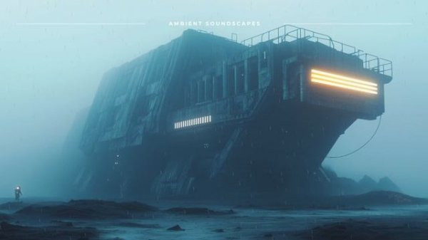 CRYPTIC TOWER 1 Hour Sci-fi Ambient Music for Deep Concentration