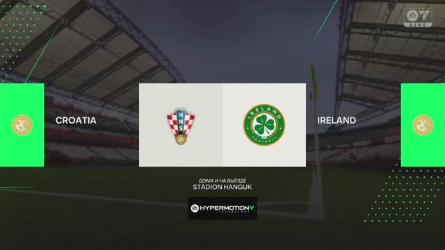 Croatia Vs Ireland 06 Чемпионат Мира 1/16 Финала по версии игры FC 25 на PS5