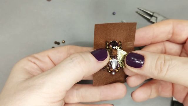 DIY Серьги мотыльки на праздник. Как вышить красивые серьги из кристаллов и филиграни смотреть онлайн