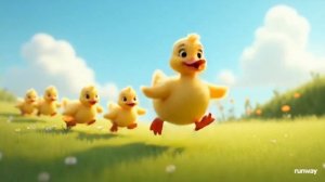 Детский мультик Самая милая прогулка утят в этом году!