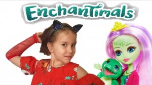 Куклы Энчантималс Крокодил Стоматолог Энди Аллигатор Enchantimals Junglewood  / Pretty Katy Queen