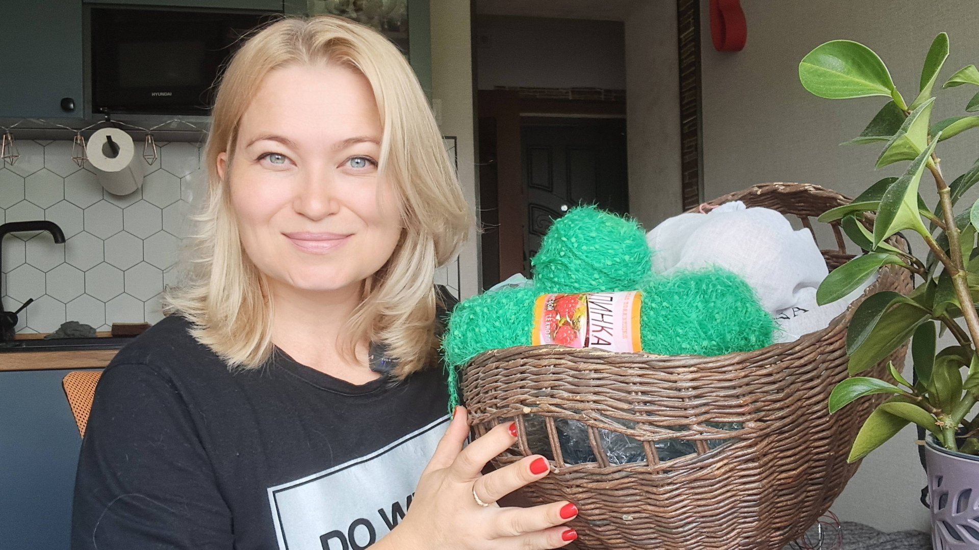 Что связать из остатков пряжи. смотреть онлайн