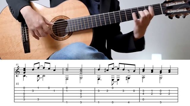 A WHOLE NEW WORLD from Aladdin на Гитаре. Уроки гитары. Ноты и Табы для Гитары IWAKI Guitar смотреть онлайн