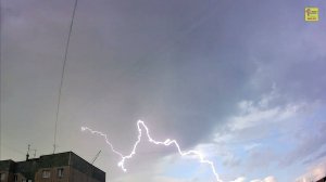 Гроза в июне дождь молнии гром