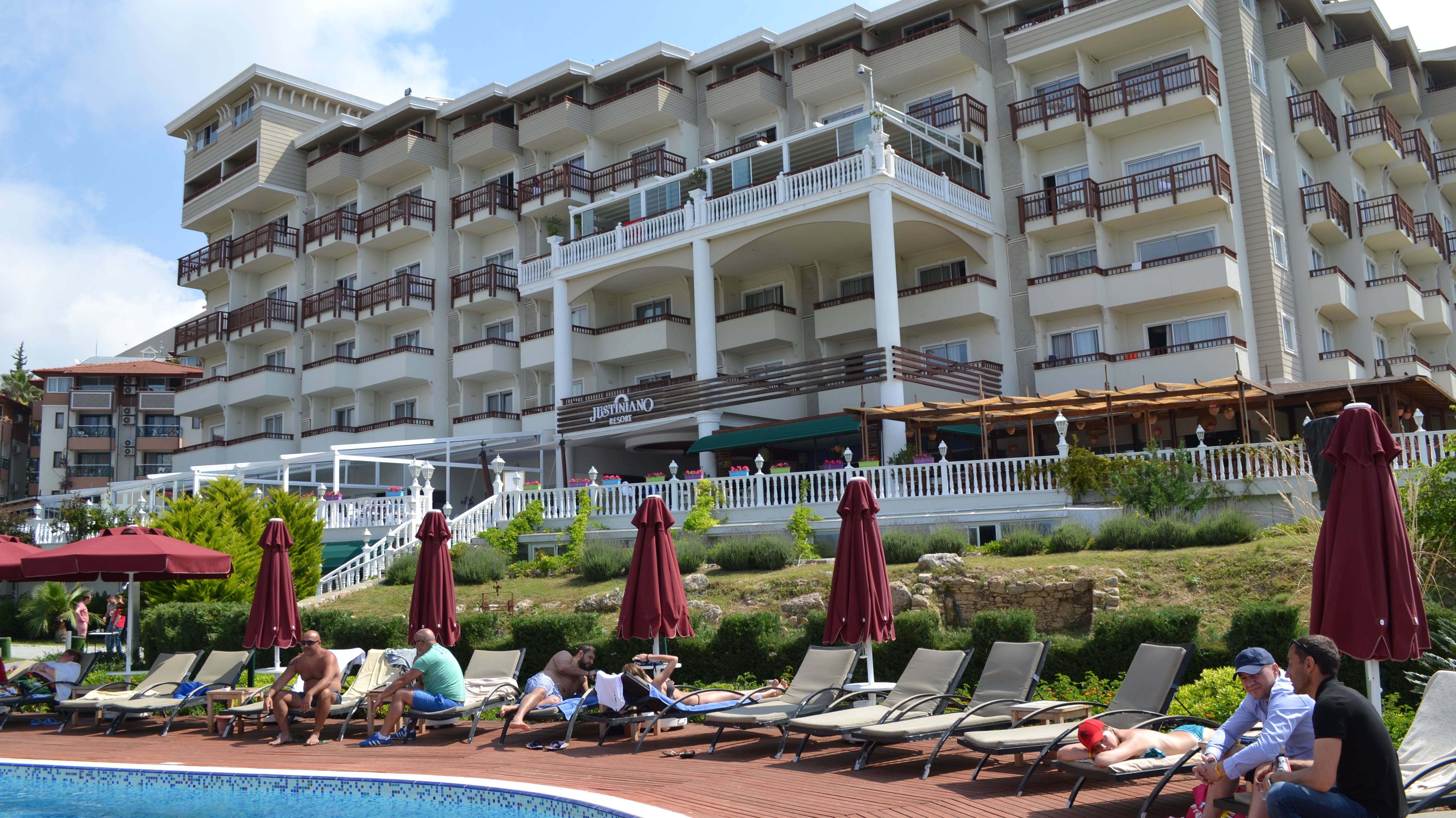 Отель Justiniano Deluxe Resort 5 Алания Турция