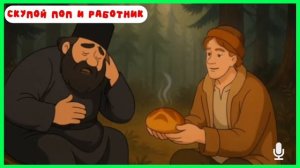 Скупой поп и работник | аудиосказки | народные сказки | детские сказки онлайн | сказка | мультик