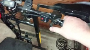 Лёгкий газ на мотобуксировщике