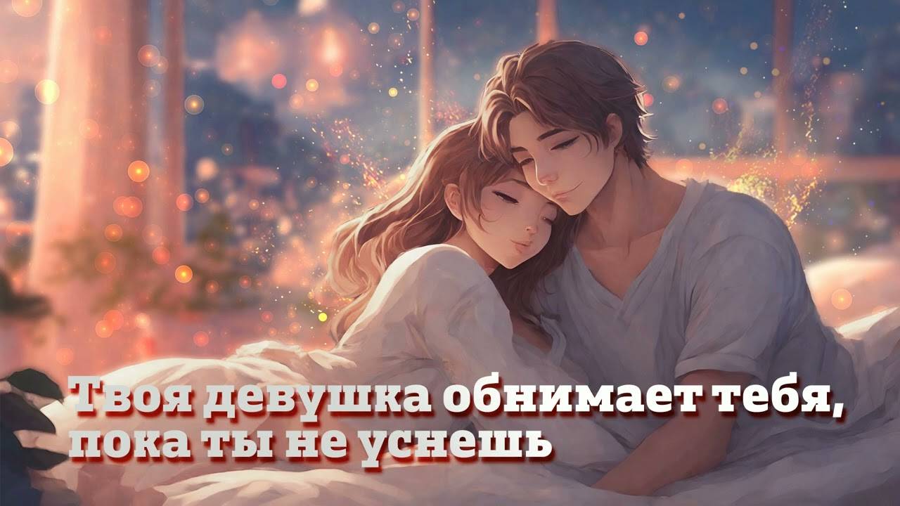 10 Твоя девушка обнимает тебя, пока ты не уснешь _ ASMR RP смотреть онлайн