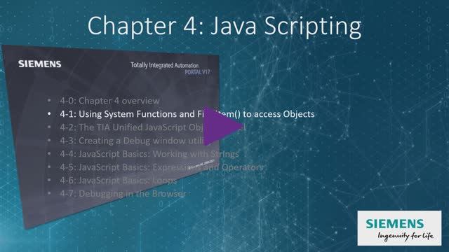 WinCC Unified v17 # 10 JavaScript System Functions and FindItem() #WinCCGURU смотреть онлайн