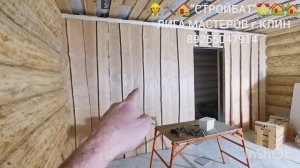 ОТДЕЛКА БАНИ НЕОБРЕЗНОЙ ДОСКОЙ В СТИЛЕ ЛЕШИЙ 🏡 ПРАВИЛЬНЫЙ МОНТАЖ НЕОБРЕЗНОЙ ДОСКИ ИЗ ОЛЬХИ 👷🏻♂️