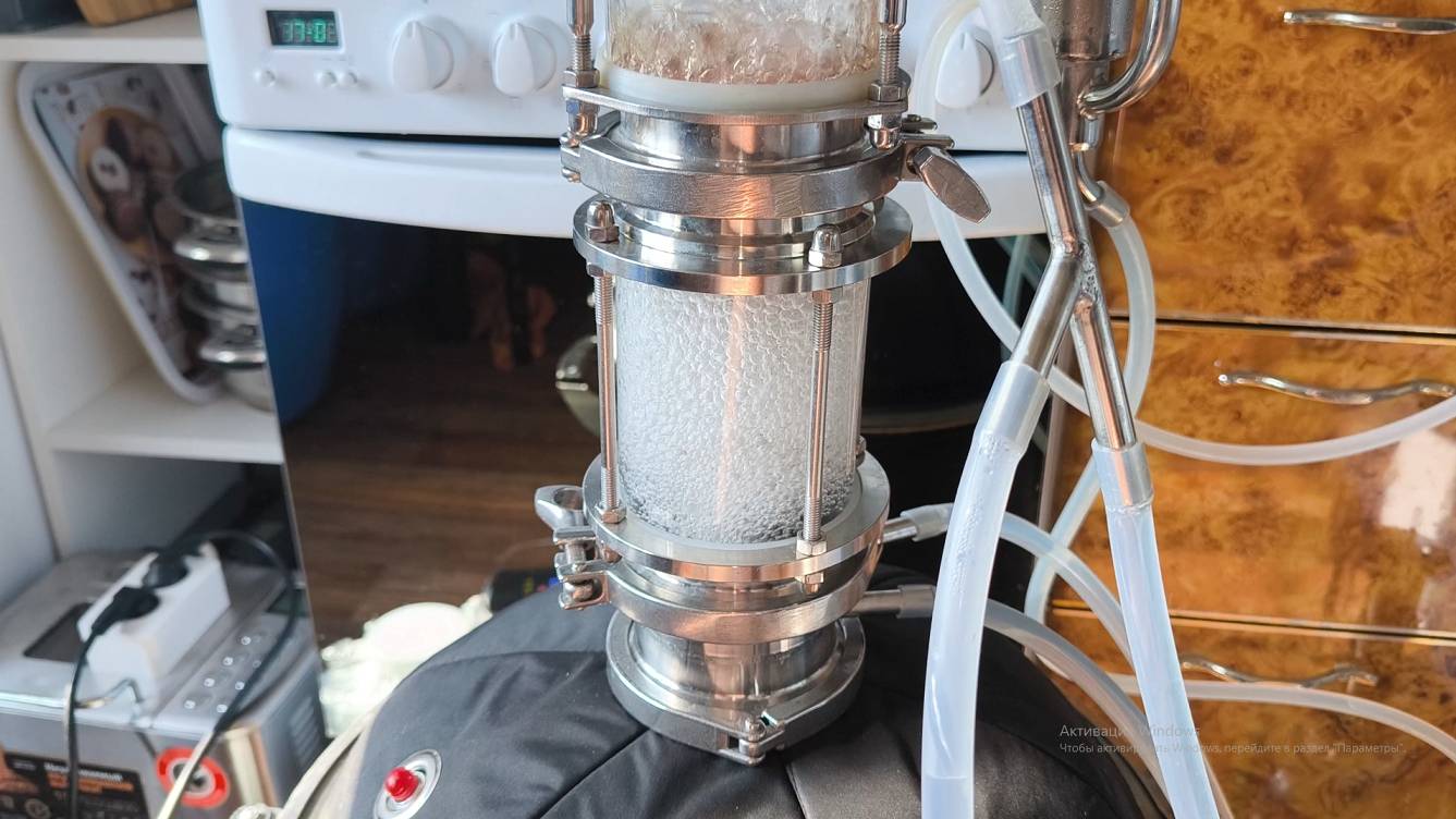 Кукурузный полугар на узле КСС и тарелках Domspirt 2