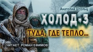 ХОЛОД-3. ТУДА, ГДЕ ТЕПЛО... (аудиокнига). ПОСТАПОКАЛИПСИС. Анатолий Штольц. Читает Роман Ефимов.