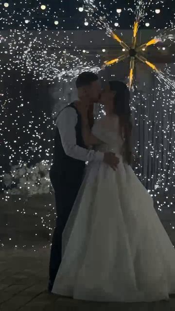 Фейерверк на свадьбу, дорожка из фонтанов холодного огня, вертушка, Шодо 14.06.2025 г. смотреть онлайн