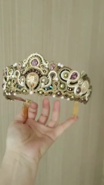 Научиться вышивать в технике Сутажная вышивка #сутажнаявышивка #украшенияназаказ #handmade смотреть онлайн