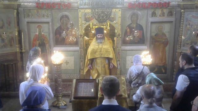 Проповедь на Литургии в Неделю 1-ю по Пятидесятнице, Всех святых. 15.06.2025 г. смотреть онлайн