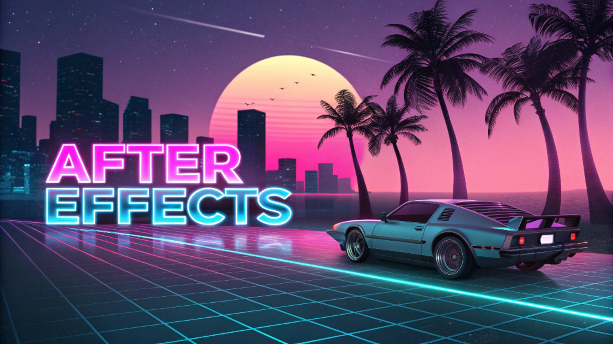 After Effects Course 023 Working with Solid Layers смотреть онлайн