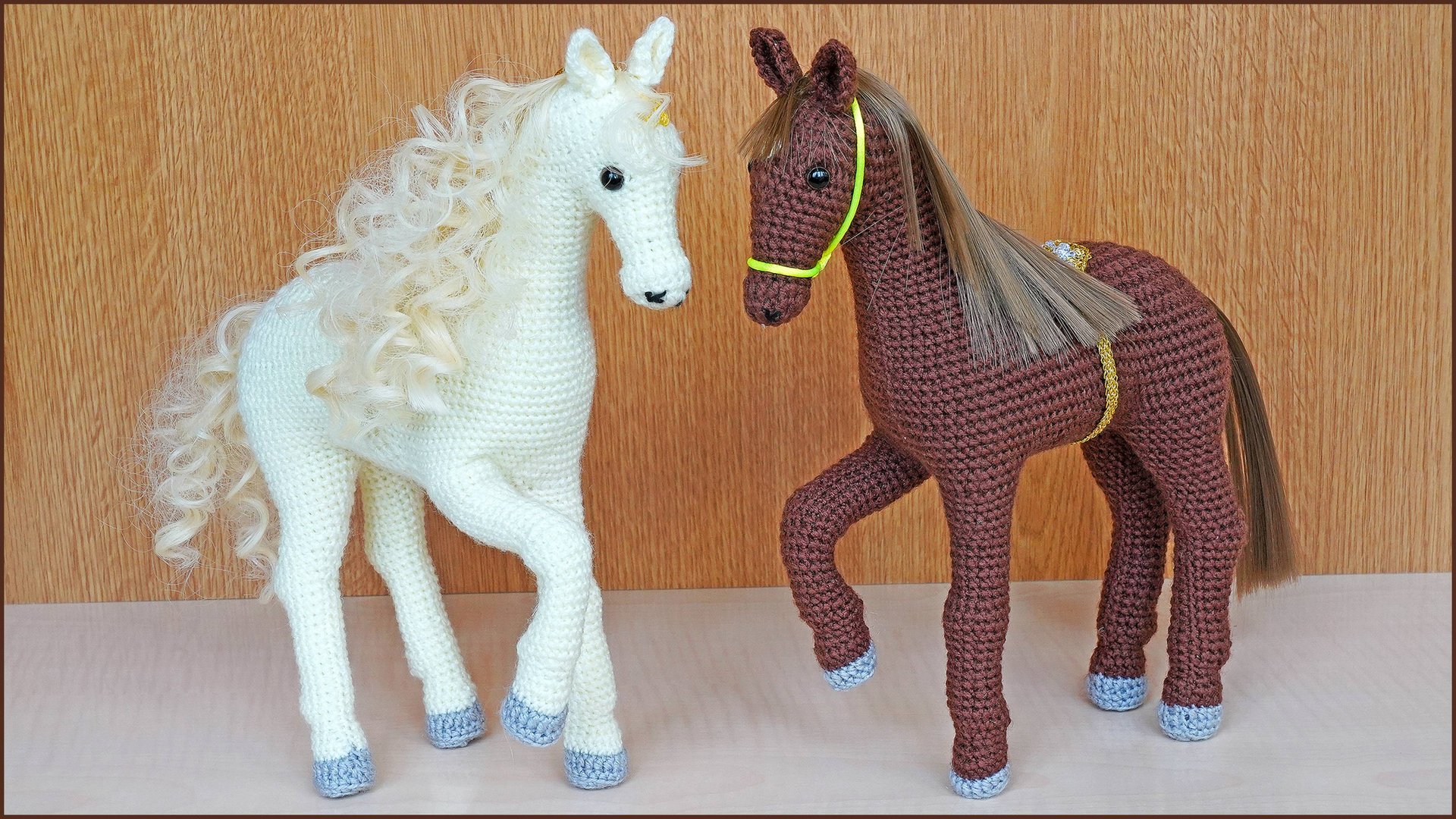 Лошадь крючком. Вязание крючком лошади. Часть 2.