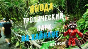 Янода - тропический парк на Хайнане. Стеклянный мост над джунглями Хайнаня