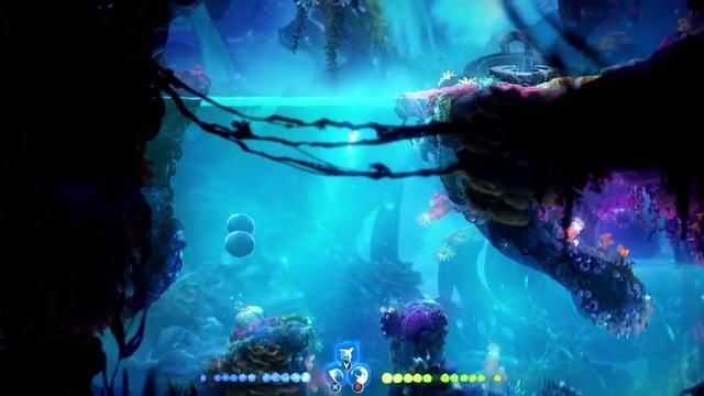 Ori and the Will of the Wisps |PC| No Damage - Immortal (Hard) 100% Walkthrough 13 (Luma Pools) смотреть онлайн