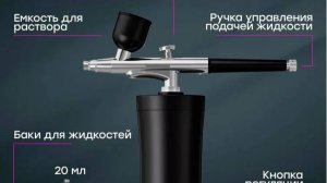 купил Аэрограф для моделизма беспроводной Airbrush System обзор и мине тест