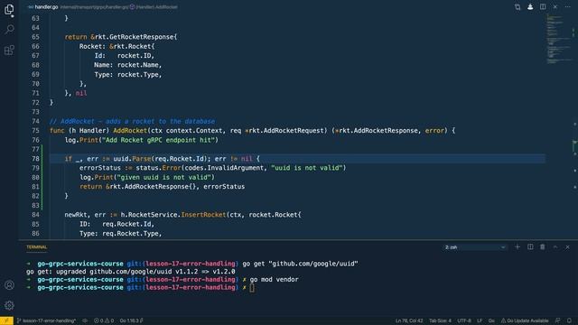 18 - Error Handling смотреть онлайн