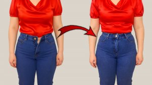 Секретный трюк: как увеличить талию джинсов за 5 минут