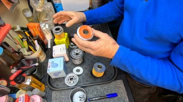 Масляные фильтры Blue Print ADG 02142 VS Lynx LC-1905 VS Hевский Фильтр  NF 1078 распил и сравнение.