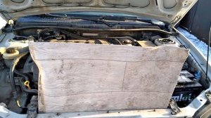 КАК Я УТЕПЛЯЮ ДВИГАТЕЛЬ НА ЗИМУ!