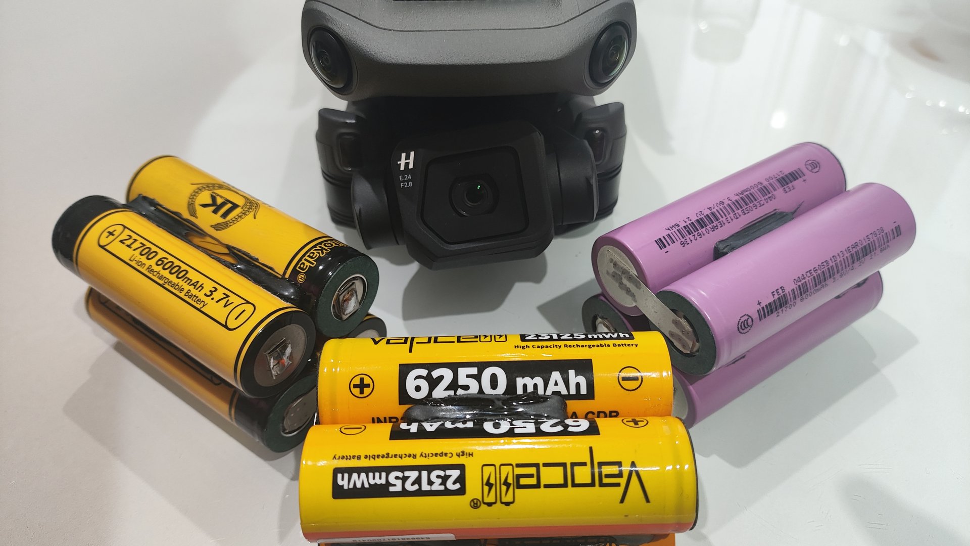 Тест ячеек 6000мАч на Mavic 3