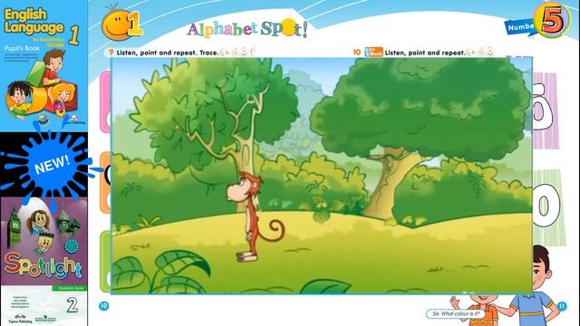 Smiles. Pages 10-11. Count to 10. Английский с улыбкой. Страницы 10-11. Урок. Счет смотреть онлайн