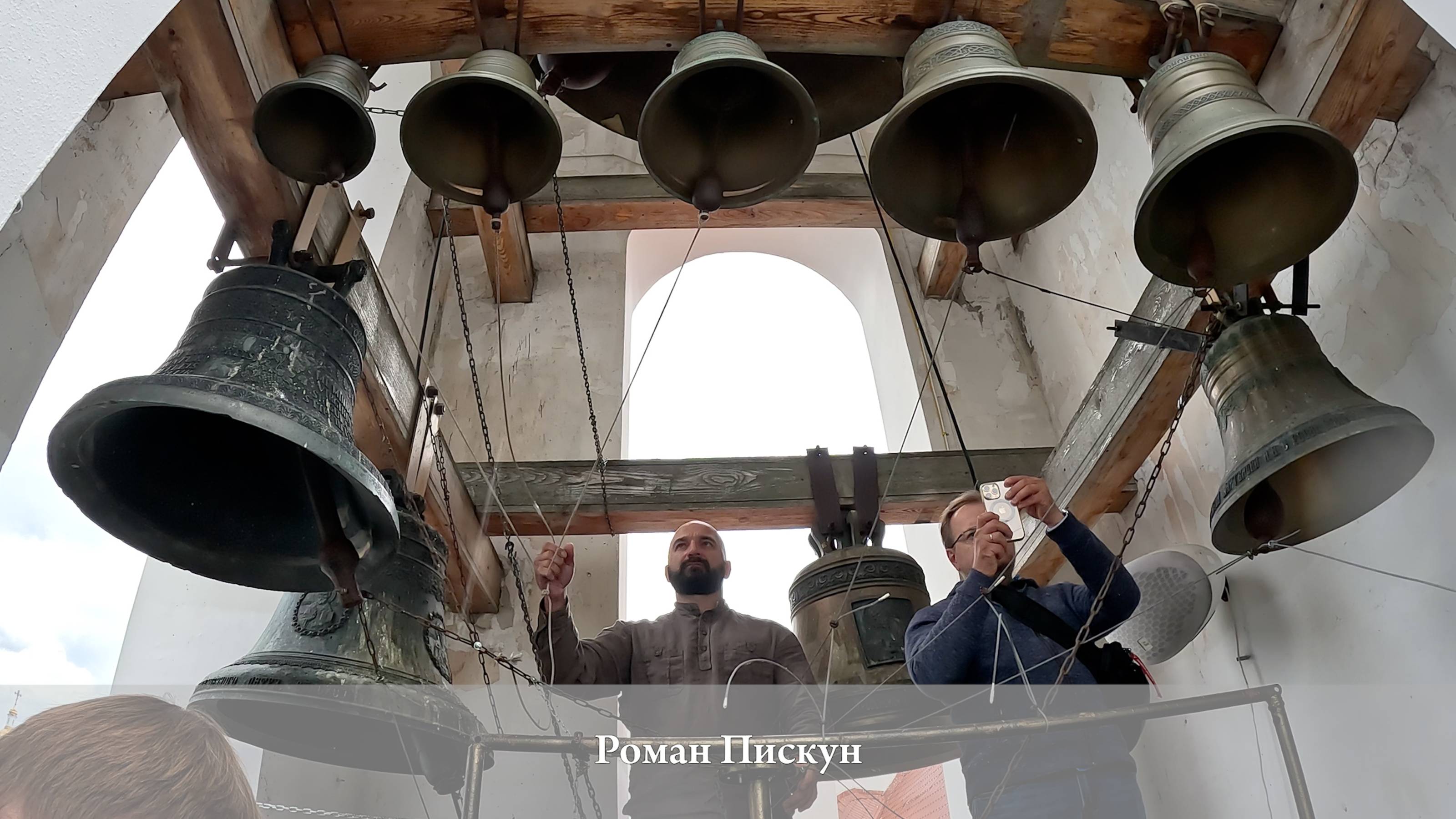 Роман Пискун, колокольный #звон, храм Воскресения Христова г.Витебска, 10.08.2024 смотреть онлайн