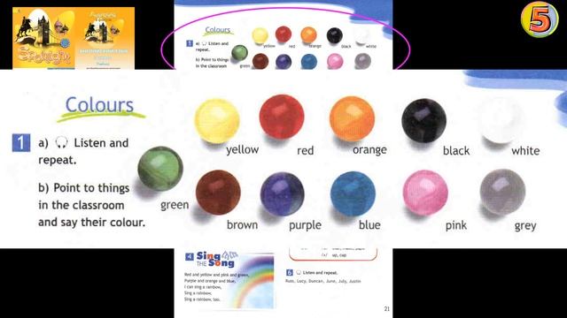 Spotlight 5. Страница 21. Английский язык. 5 класс. Упражнение 1. Listen and repeat. - Прослушай и смотреть онлайн