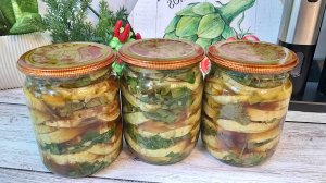 Жареные КАБАЧКИ на ЗИМУ самым простым и быстрым способом. Вкусная заготовка на зиму из кабачков
