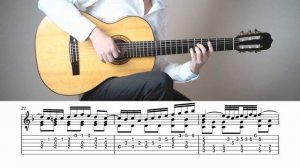 CONCERTO IN D MINOR BWV 974 Adagio J.S. Bach на Гитаре. Уроки гитары. Ноты и Табы для Гитары IWAKI G