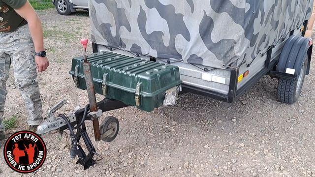 Сломали фаркоп в пути! Срочно меняем прицепы местами 🚛💥 | Помощь бойцам – 797 ДГВП смотреть онлайн