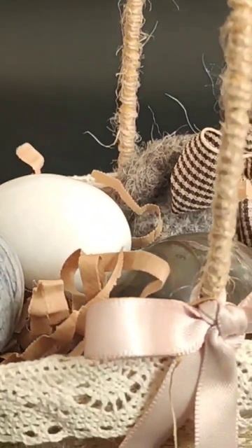 МК уже на канале. Пасхальная корзиночка из стакана #handmade #пасха смотреть онлайн