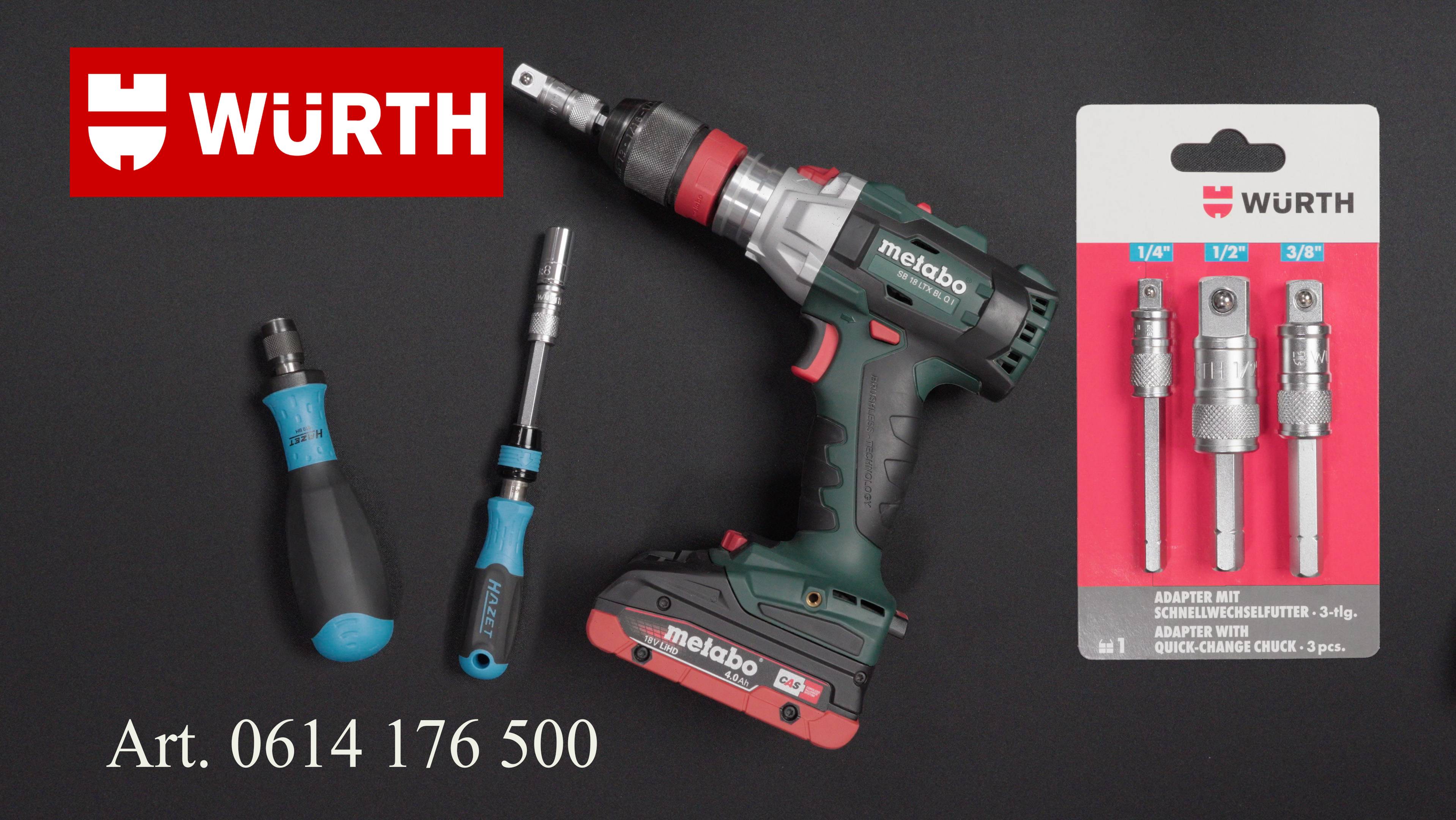 WÜRTH Адаптер для шуруповёрта с быстросменным патроном.