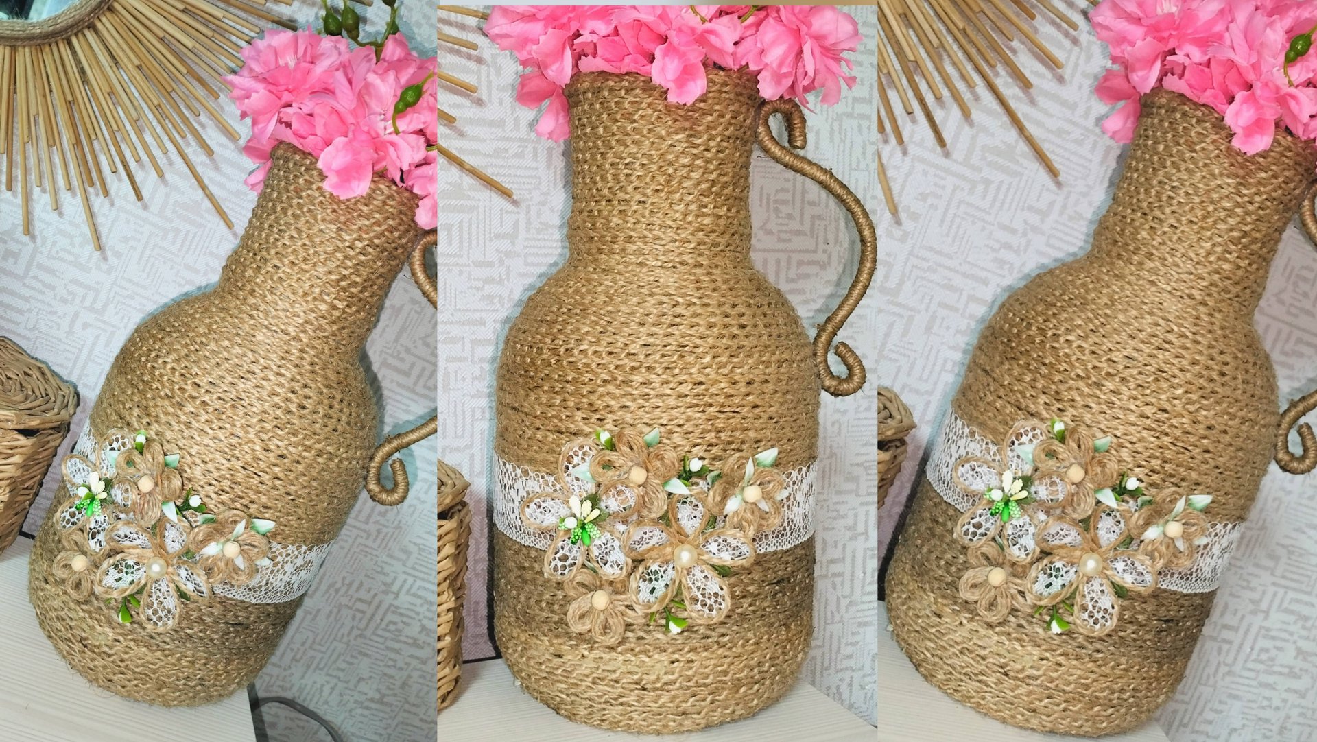 Прекрасная ИДЕИ СВОИМИ РУКАМИ из пустой стеклянной банки🔥