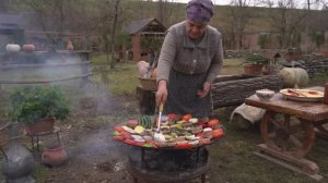 Kənd Həyatı.Садж — традиционное старинное деревенское блюдо