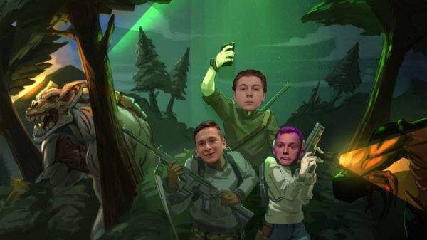 Играем в A DAY OUT // 1 серия // Вендиго и зимний черт // теперь тут есть монтаж)