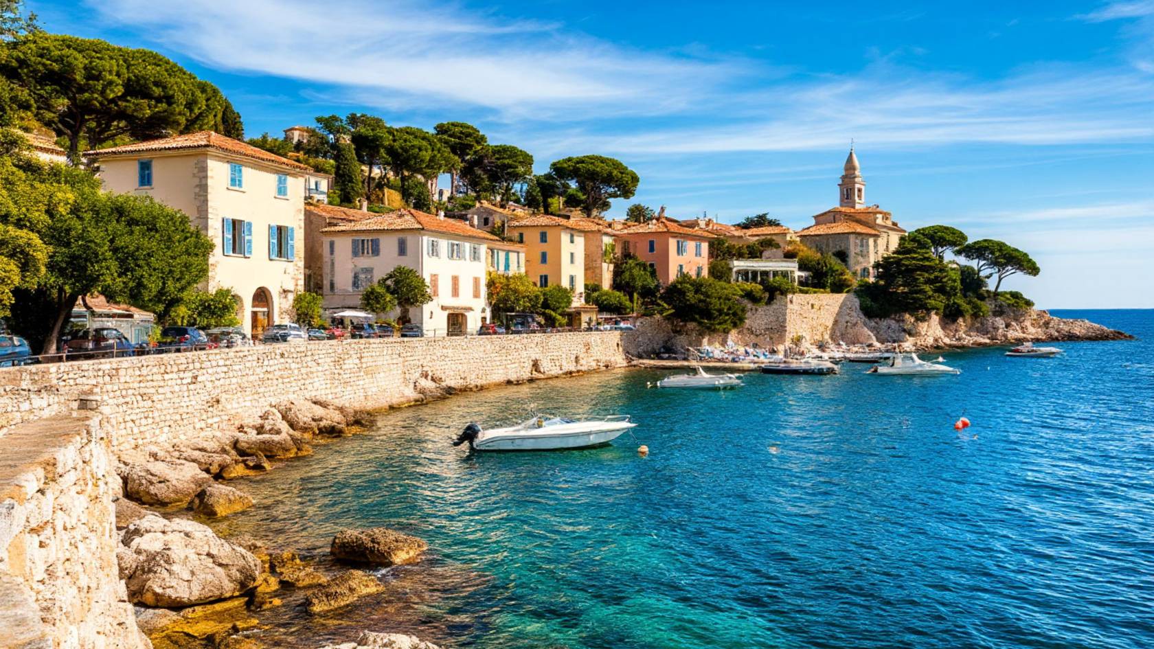 Антиб, Франция. Старый город Французской Ривьеры, пешеходная экскурсия в формате 4K | #шариклайф смотреть онлайн