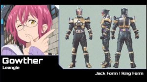 Nonatsu no Taizai crossover Kamen Rider Blade