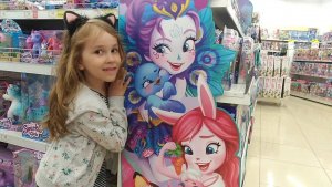 Челлендж Цветные бега за Enchantimals / КАТЯ И КУКЛЫ ЭНЧАНТИМАЛС