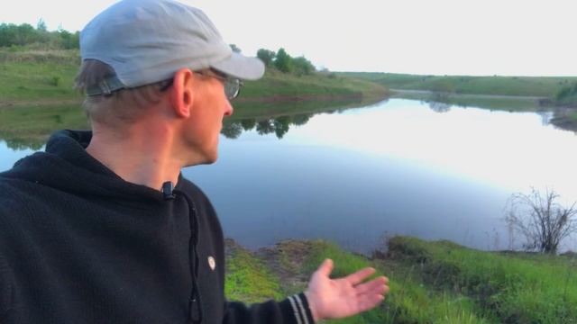 Как появился пруд после зимы.