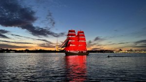 «Невероятное событие»: в Петербурге прошла репетиция праздника выпускников «Алые паруса — 2025»