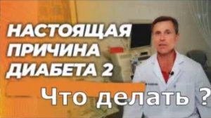 Настоящая причина диабета 2 типа не сахар и углеводы. В чем причина и как справиться